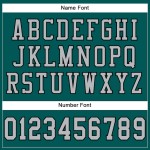 Maillot de Rugby personnalisé Vert nuit Gris-Noir en maille, style